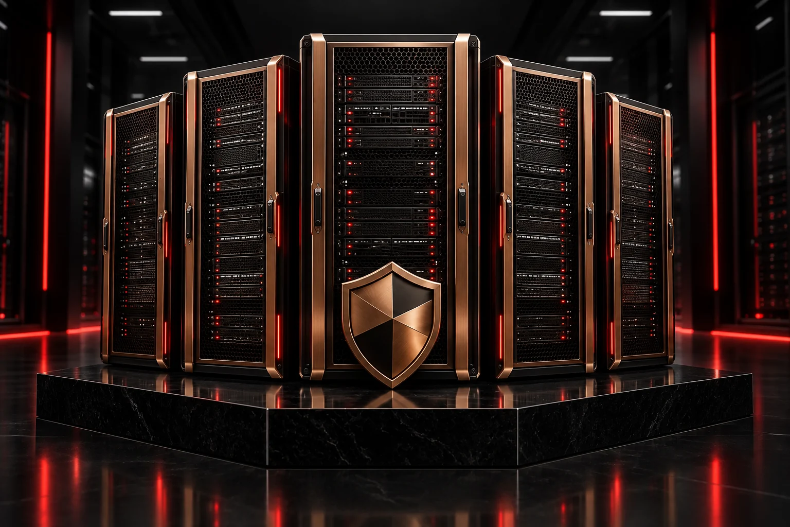 Bronze Corporate Hosting server illustration