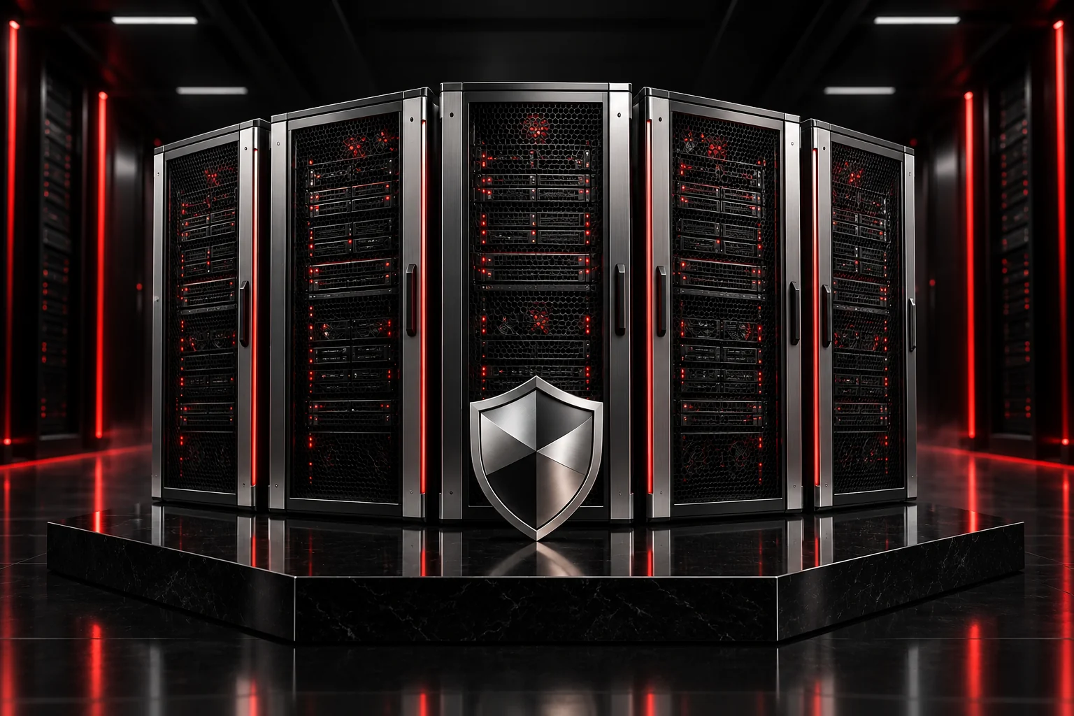 Silver Corporate Hosting server illustration