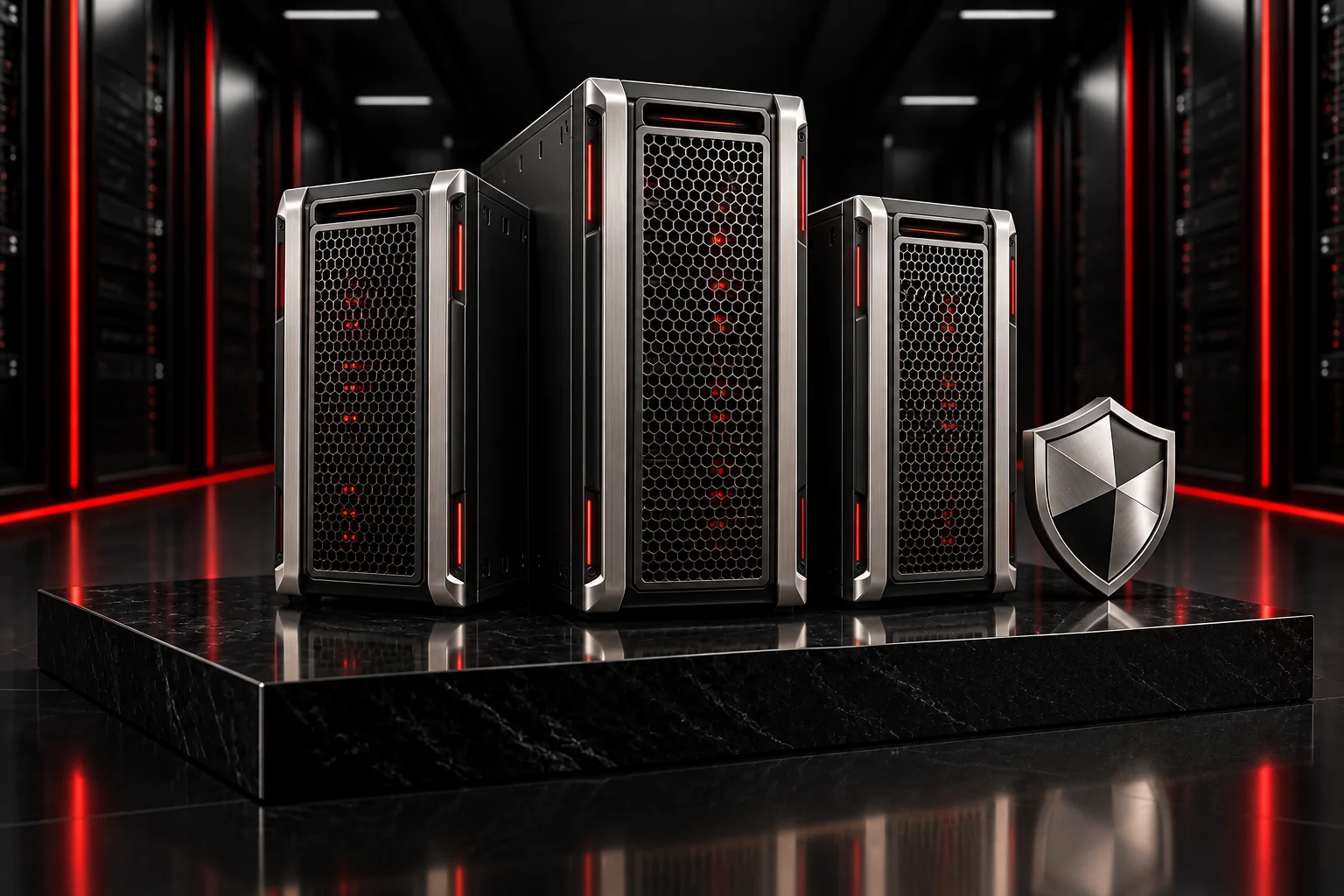 Silver Elite Hosting server illustration