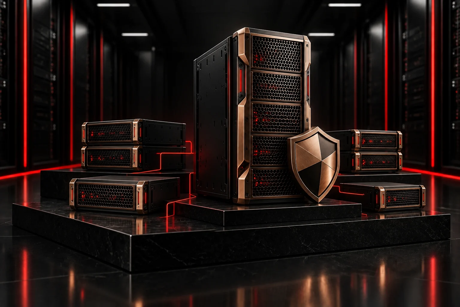 Managed VPS Server server illustration