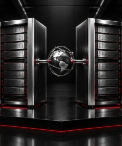 Silver WordPress Hosting server illustration